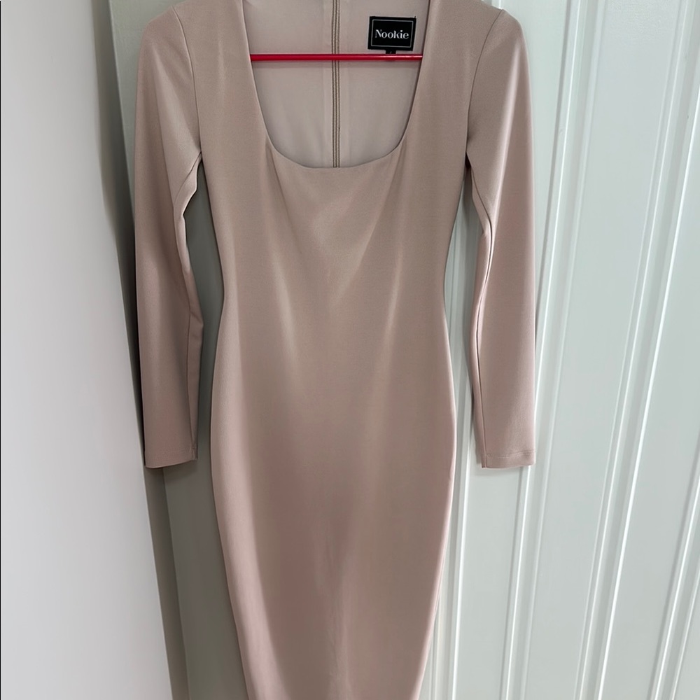 Nookie Women's Elegant Beige Dress